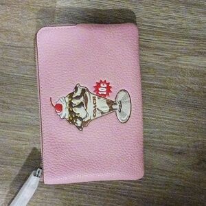 Nwt Coach Wristlet Ice Cream